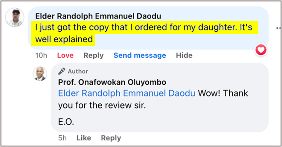 Student testimonial for Financial Accounting With Ease